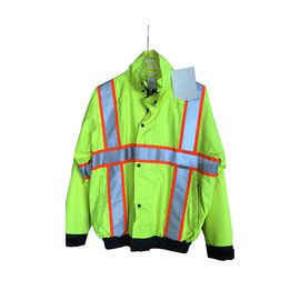 No Pilling Work Coats And Jackets , Safety No Fading Industrial Work Jacket