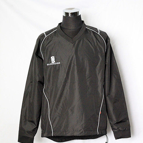 High Collar Design Running Track Jacket Zip Fastening Front With Functional Side Pockets