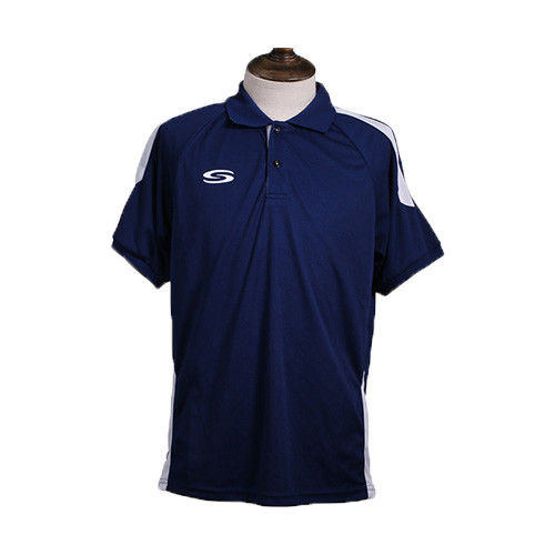 Golf Classic Polo Shirts Custom Made T Shirts With Button Polyester Pique